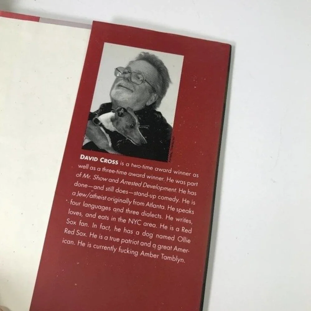I DRINK FOR A REASON by DAVID CROSS Hardcover